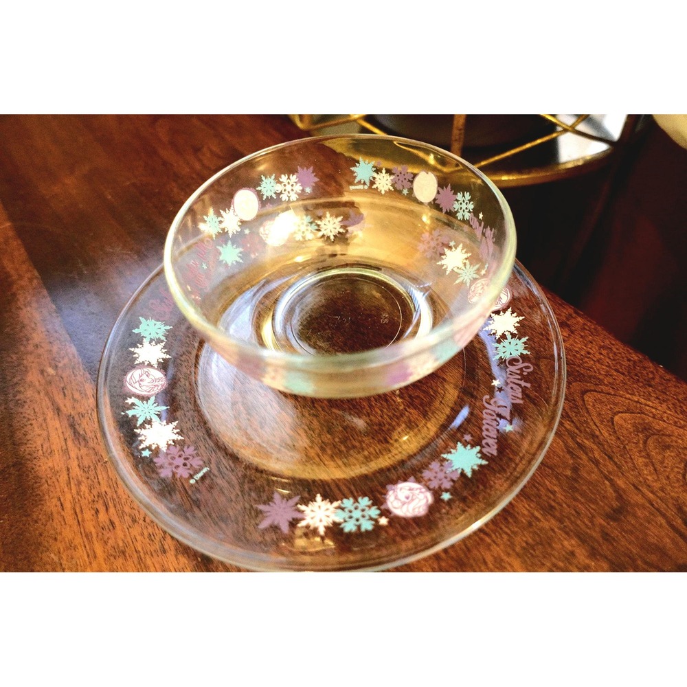 Sisters‎ Forever Glass Bowl and Plate Set My Sister, My Hero